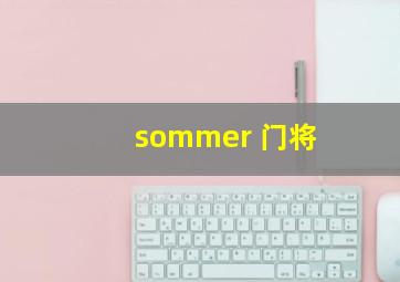 sommer 门将